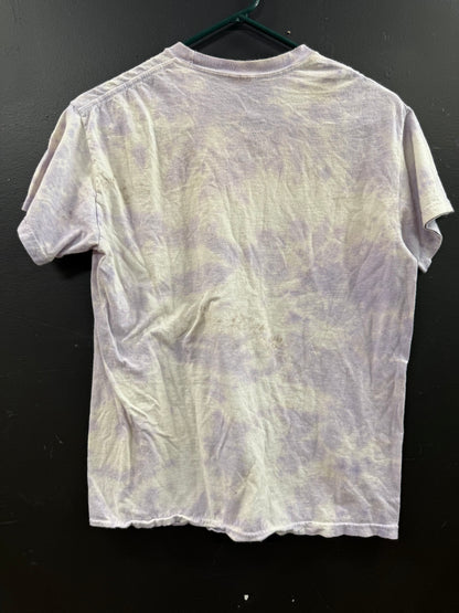 Jimi Hendrix purple acid-wash tie-dye t-shirt size small