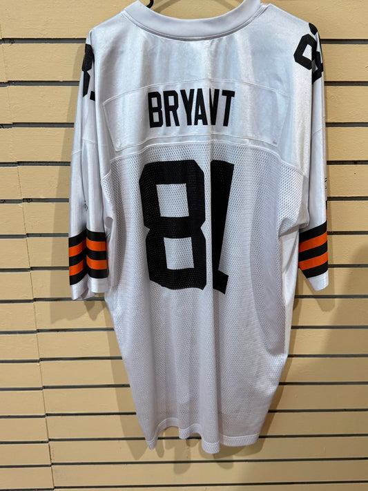 Vintage Cleveland Browns Bryant 81 jersey by Reebok. Crafted in a bold 2XL size