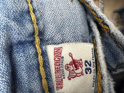 True Religion Light Blue Denim Jeans size 32