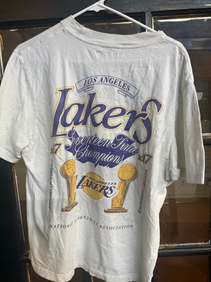 Vintage Los Angeles Lakers Shirt size small by Abercrombie & Fitch