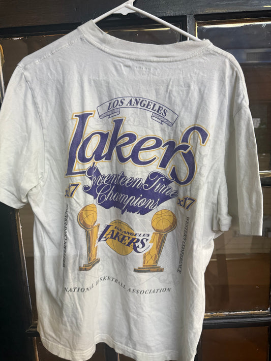 Vintage Los Angeles Lakers Shirt size small by Abercrombie & Fitch
