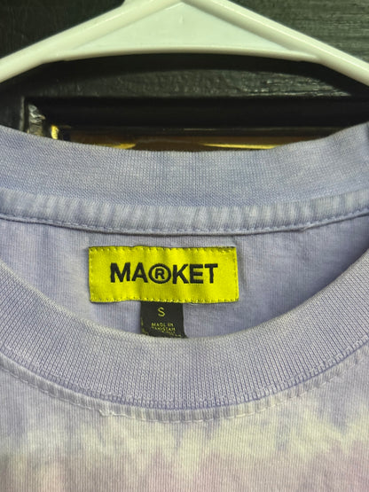 Market Killing The Game Glow In The Dark Tee size small featuring a striking skeleton graphic
