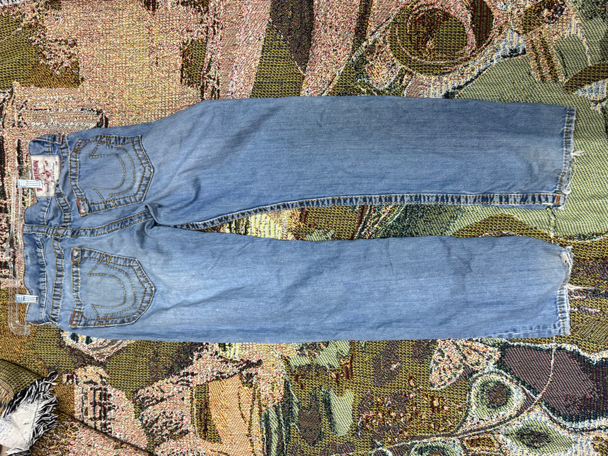 True Religion Light Blue Denim Jeans size 32
