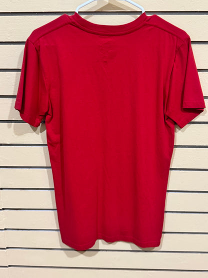 Muerte "Bless This Hustle / Get Money" Al Capone Red Graphic T-shirt size small