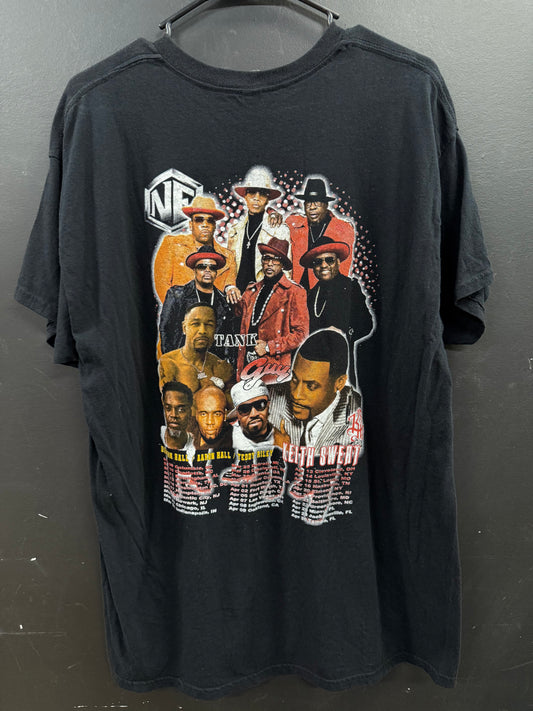 Black New Edition Legacy Tour 2023 concert t-shirt size xl