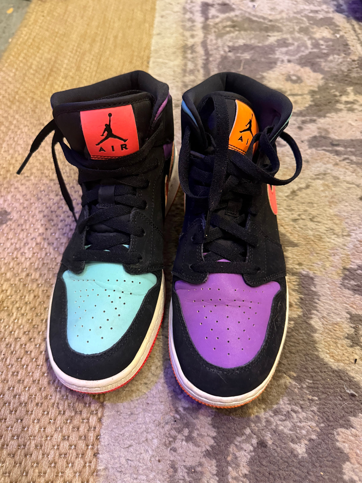 Air Jordan 1 Mid GS 'Candy' sneakers size youth 7