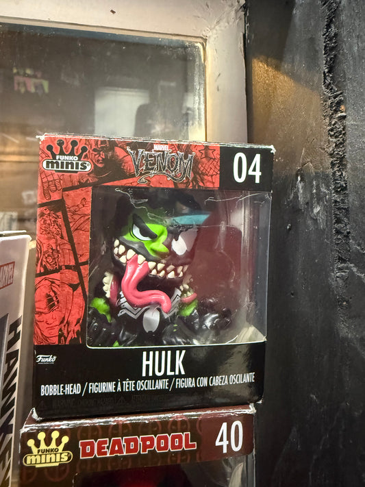 Funko Mini Venomized Hulk bobble-head figure, identified as item number #04.