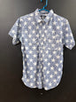 Street Rules Clothing Co. blue short-sleeve button-down shirts size small