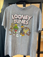 Looney Tunes Gray T-shirt size large