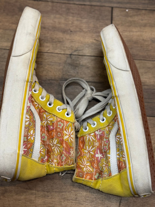 Vans 70’s high top flower power size 7.5