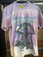 Market Killing The Game Glow In The Dark Tee size small featuring a striking skeleton graphic