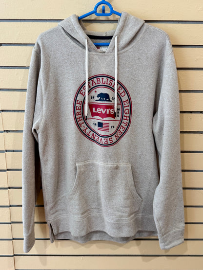 Levi's pullover hoodie size large graphic logo