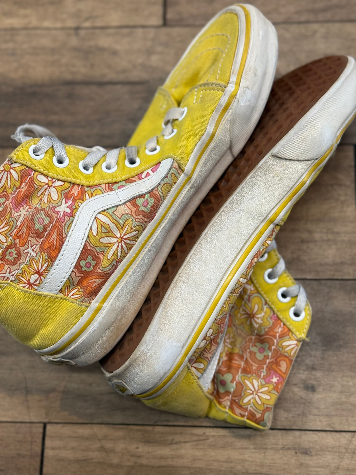 Vans 70’s high top flower power size 7.5