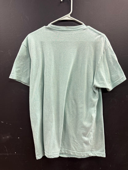 Light Blue Reason Clothing "Self Made Self Paid" graphic t-shirt size large