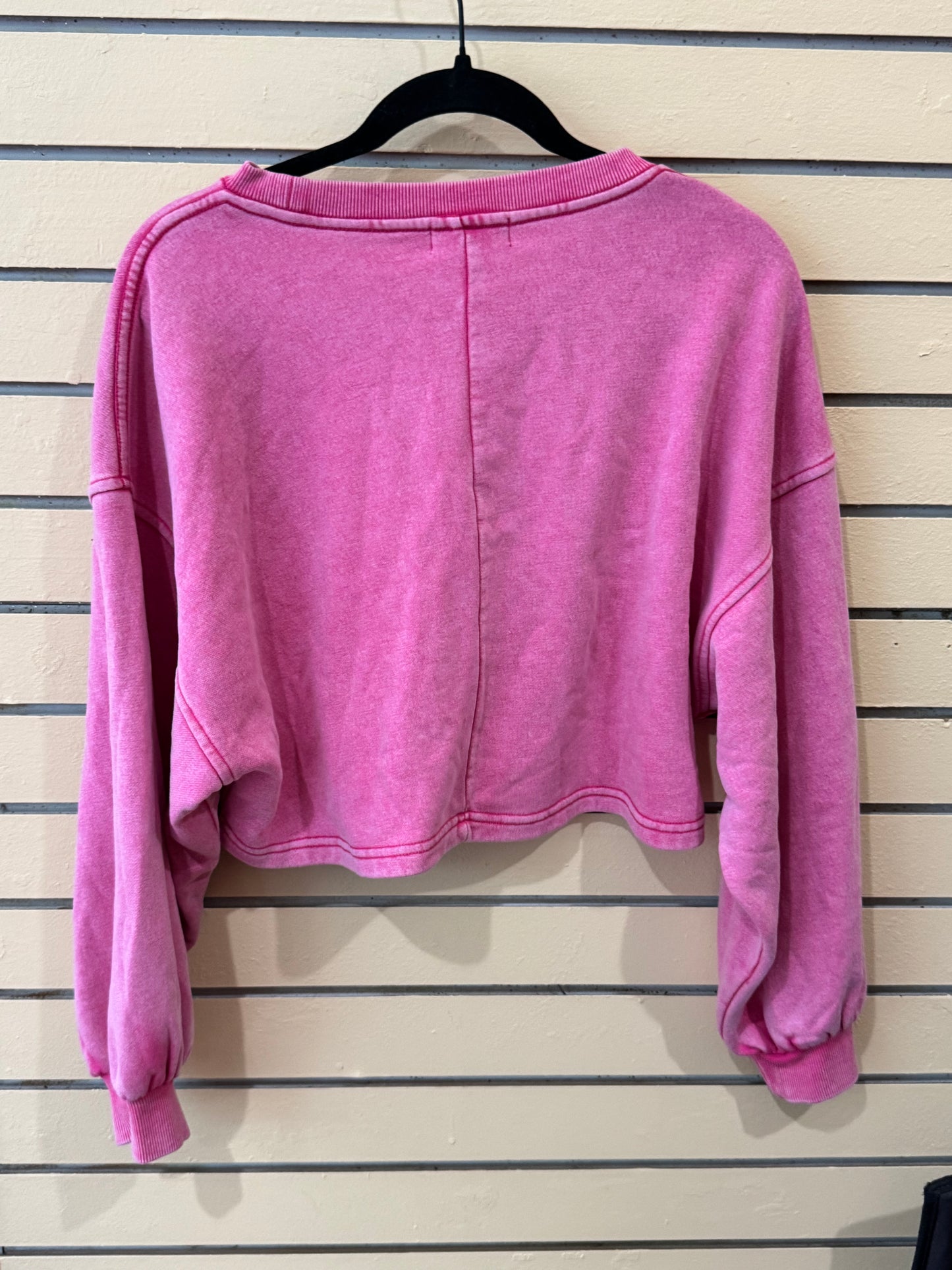 True Religion Washed Heritage Dolman Pullover size small