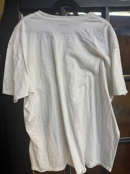 White The Notorious B.I.G. with purple "Biggie" shirt size 3XL