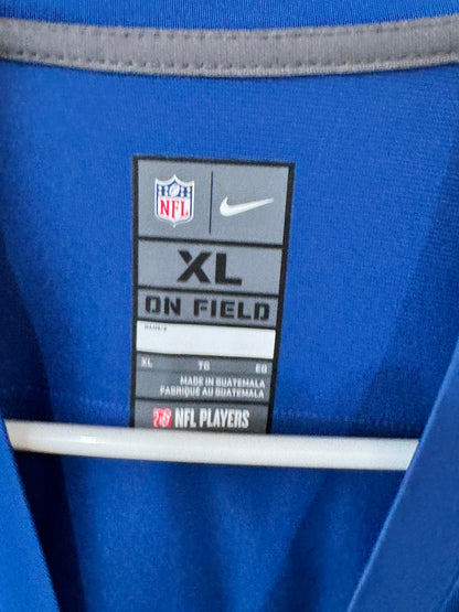 royal blue NFL Indianapolis Colts Nike game jersey size xl featuring Matt Ryan's name and number 2