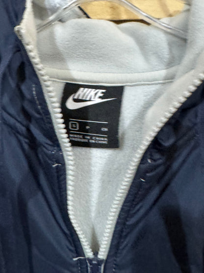 Nike NSW Full Zip Hoodie (model 929114-034) silver and black size small