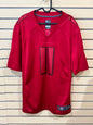 All Red Rare Atlanta Falcons Julio Jones #11 jersey size large