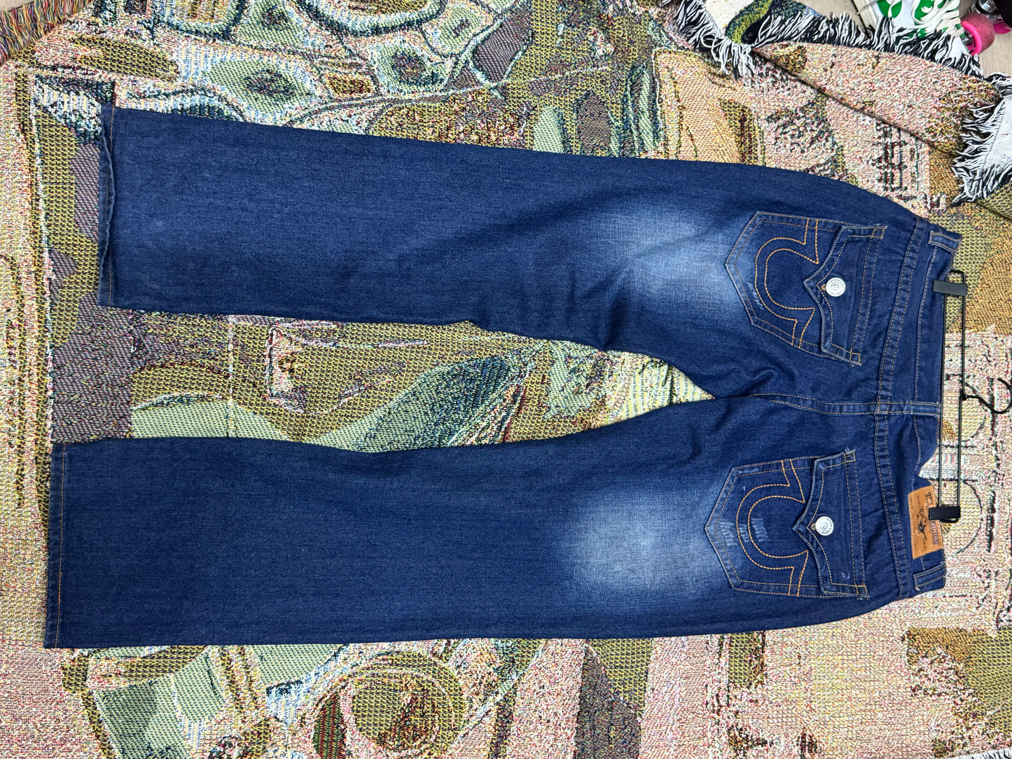 Dark Blue True Religion denim jeans size 40