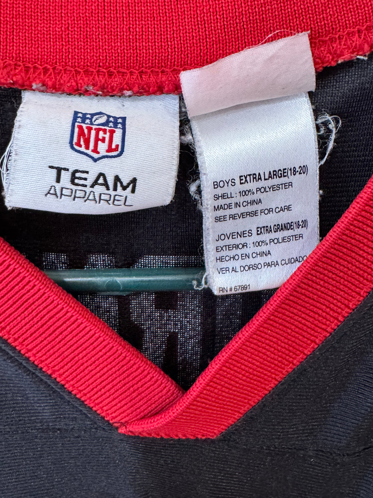 vintage Reebok Atlanta Falcons Michael Turner #33 black replica football jersey size boys XL
