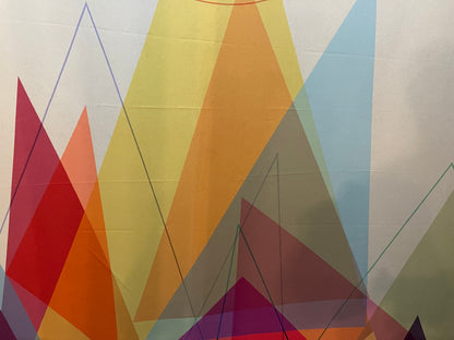 Modern Artwork printed on Fabric