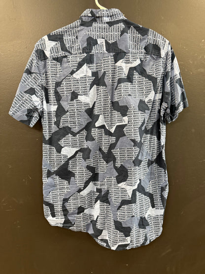Armani Exchange short-sleeve button-down shirt size medium