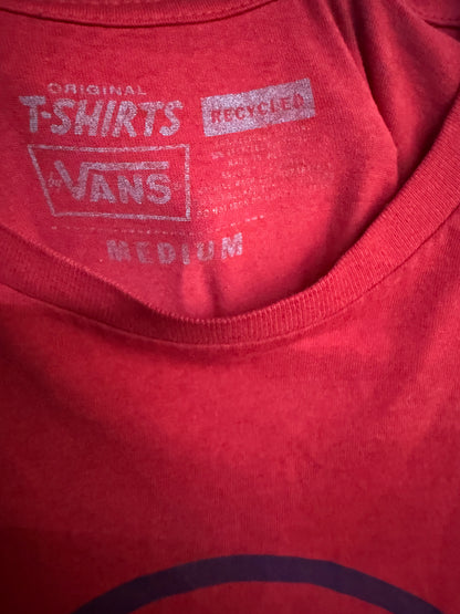 Red Vans Short-sleeve Graphic t-shirt size medium