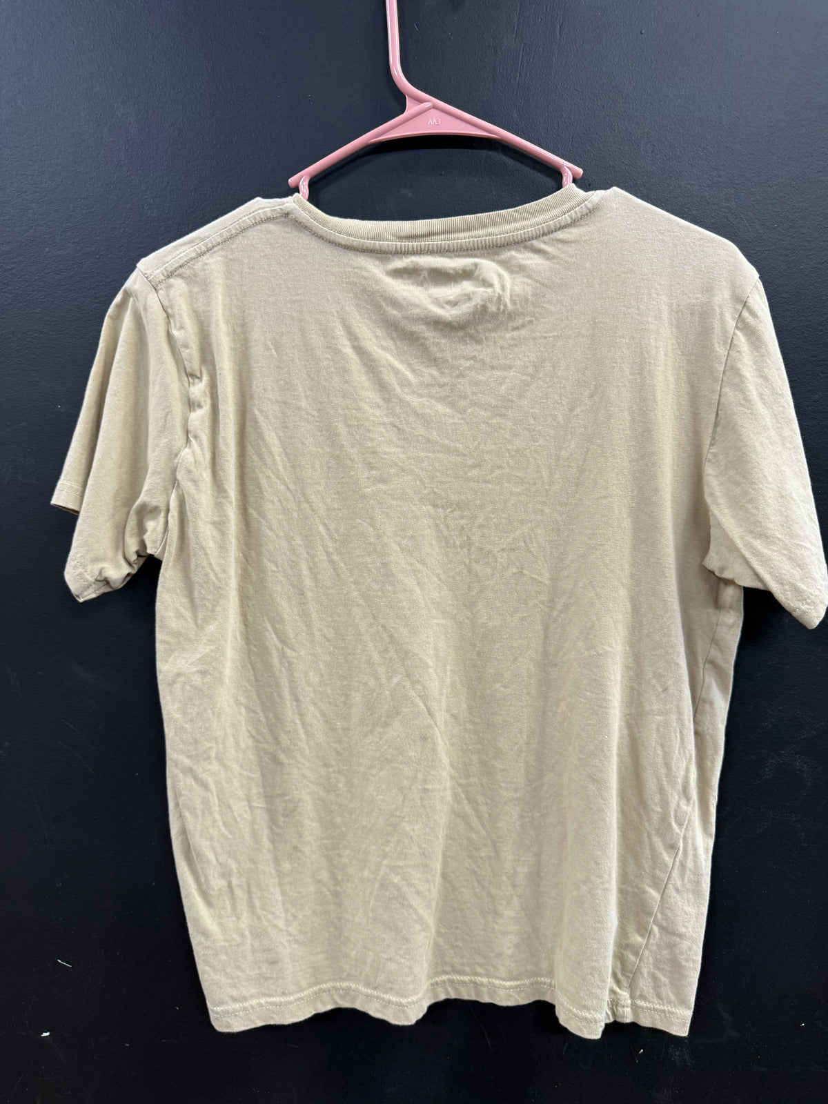 Beige Timberland short-sleeve graphic T-shirt size large