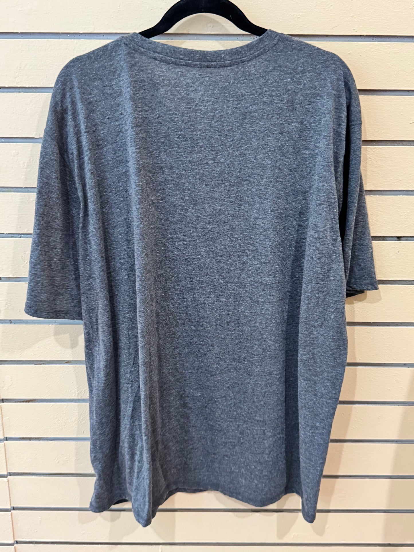 Champion branded gray Heathered Impact Poly t-shirt size 2xl featuring a "Georgia Bulldogs" graphic.
