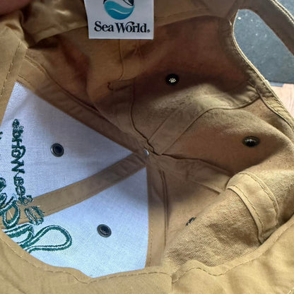 Sea world shamu brown Strapback Hat