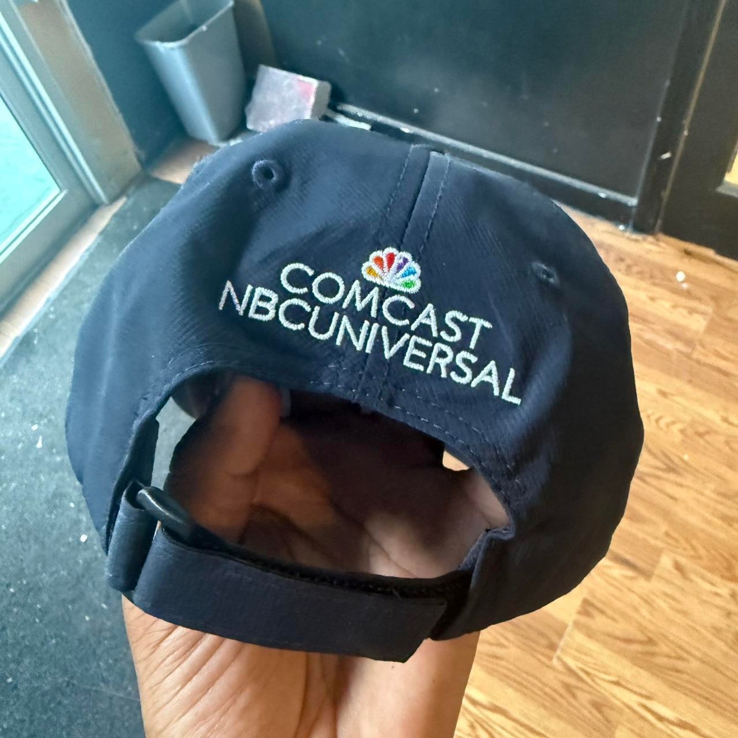 Olympic nbc hat with pin